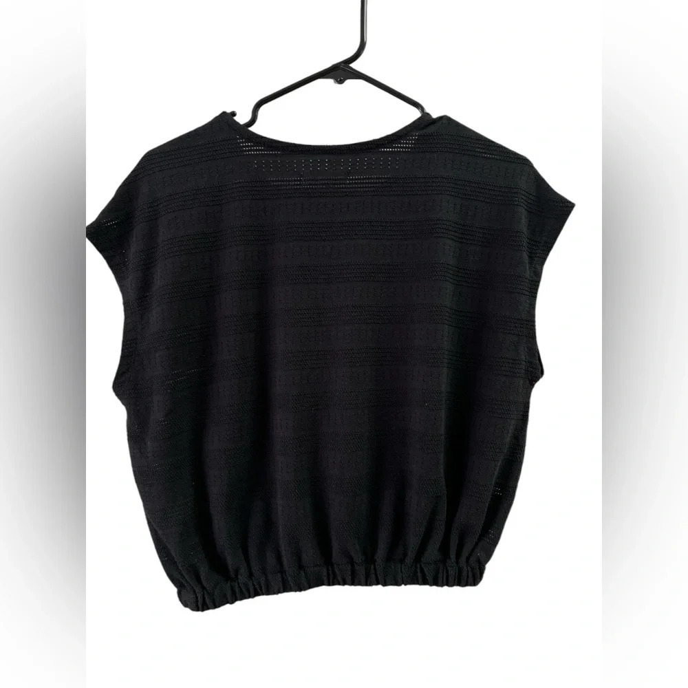 Madewell black short sleeve shirt - Picture 4 of 4